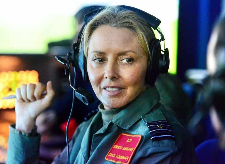 Carol Vorderman Pilot